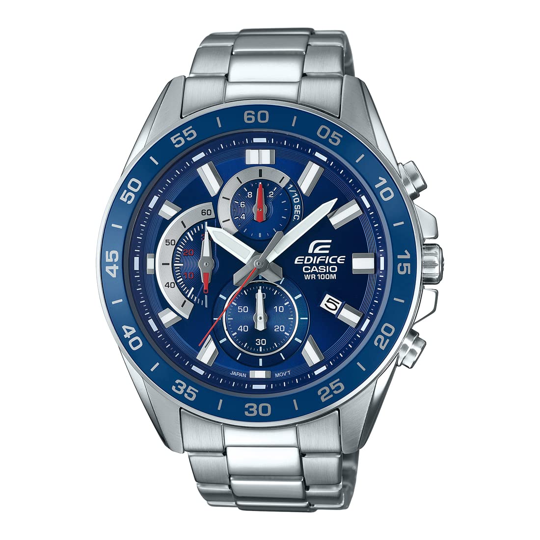 Casio Edifice Analog Blue Dial Men EFV-550D-2AVUDF (ED555) (B07GC92QXM) Amazon Price History, Amazon Price Tracker