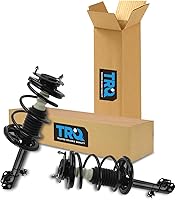 Vista 259 de TRQ - Conjunto de puntal delantero y resorte helicoidal (lados del conductor y del pasajero), para auto