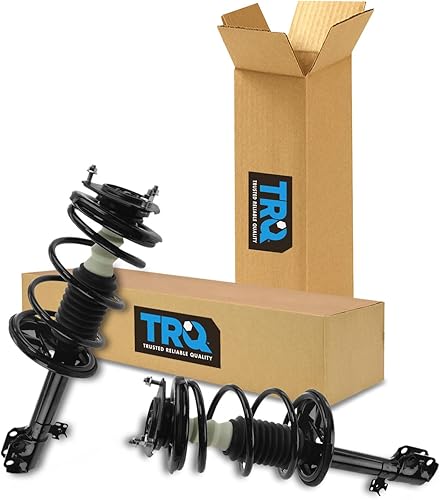 Miniatura 259 de TRQ - Conjunto de puntal delantero y resorte helicoidal (lados del conductor y del pasajero), para auto