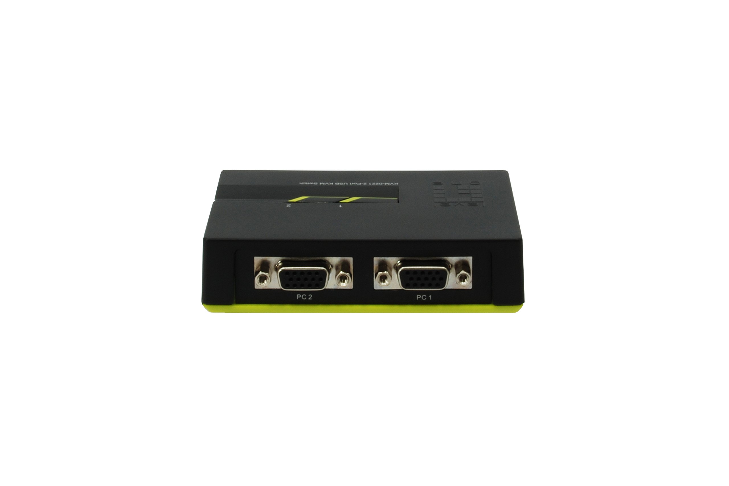 LevelOne,590221,KVM-0221 AA82-Port USBKVM-Switch mit Audio