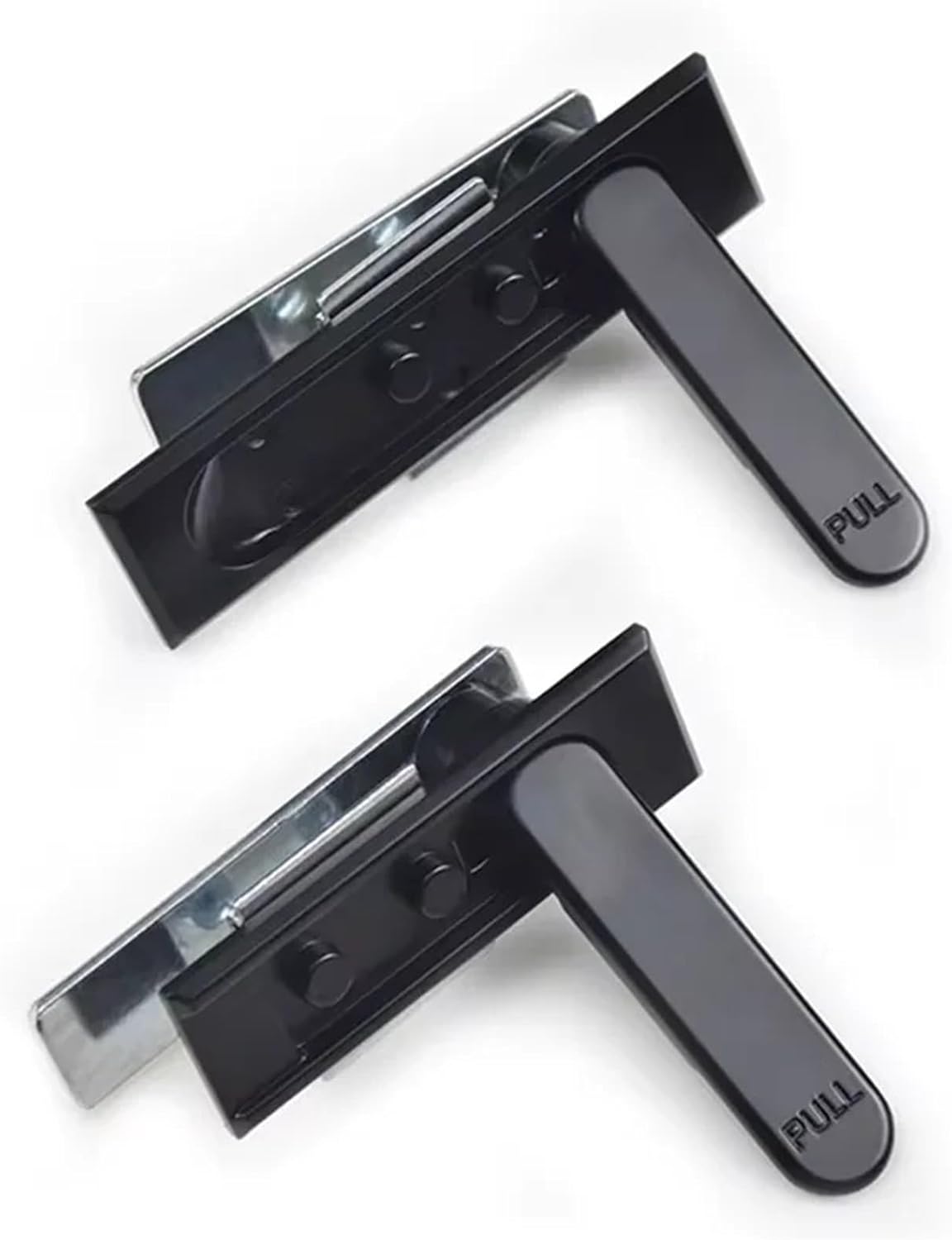 Universal Compression Latch Lock Adjustable Lever Hand Operated Flush Lever for Marine RV Toolbox Cabinets Suitcases Latches 1Pcs(4.5 inch)