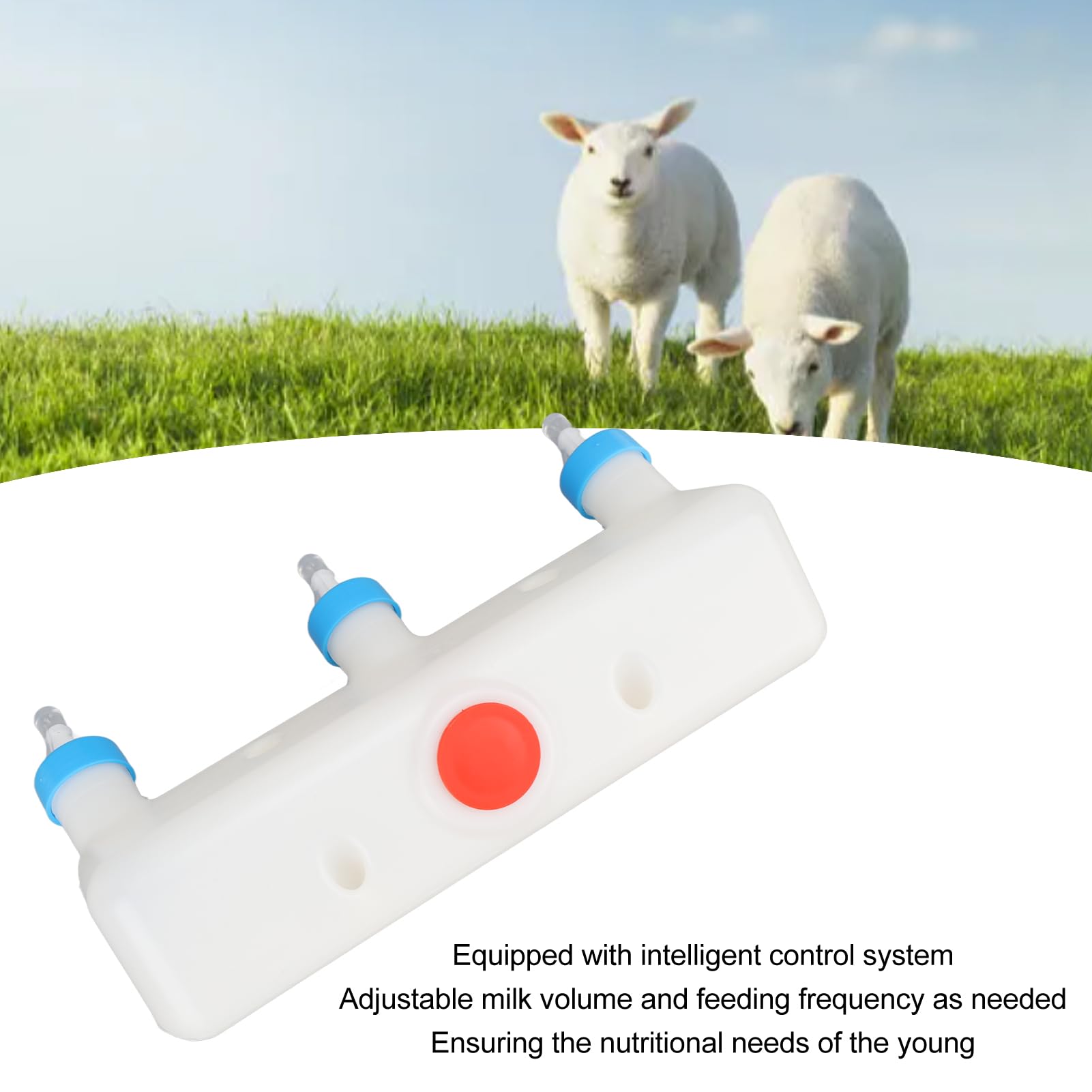 3 chupetes para animales pequeños, alimentador de leche para lechones y cachorros, lámpara de leche de cabra, equipo de bebida de granja