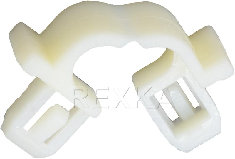 Presilha de retenção da mangueira do lavador do para-brisa Rexka para mangueira de 3 mm – Honda Acura 90652-SB2-023, pacote com 20