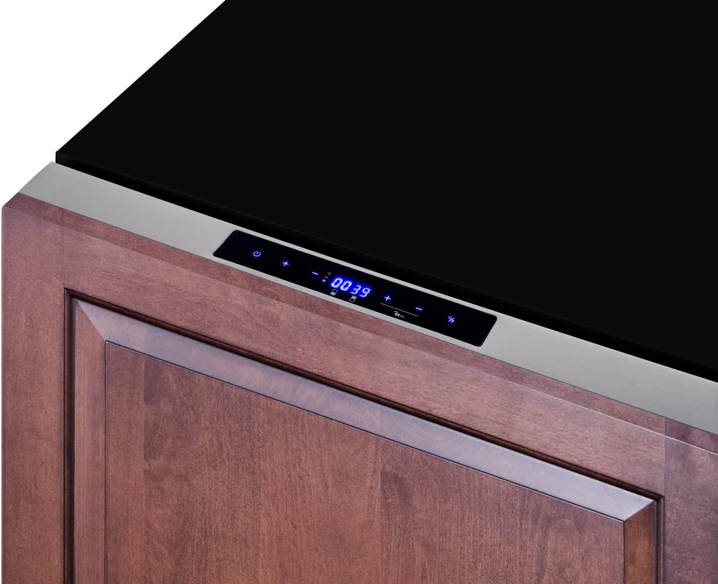 Summit 24” Two-Drawer Refrigerator-Freezer, 3.32 cu.ft.Capacity, ADA Compliant Design, Panel Ready*- ADRF244PNR (*Panels not included)