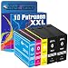 Produktbild Tito-Express PlatinumSerie 10x Patronen XXL als Ersatz für Canon PGI2500 XL | Maxify iB4050 iB4150 MB5050 MB5150 MB5155 MB5350 MB5450 MB5455