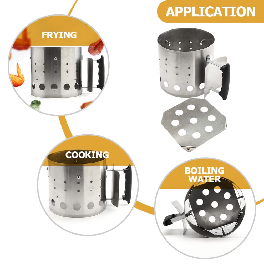 Yardwe Accendifuoco A Carbone Accendino per Barbecue Accendino per Barbecue Accendino per Barbecue Accendino per Barbecue Accendifuoco Barbecue
