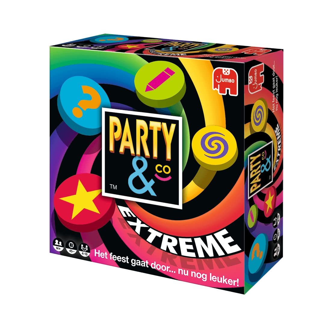 Jumbo Party & Co. 19891 juego de tablero Fiesta