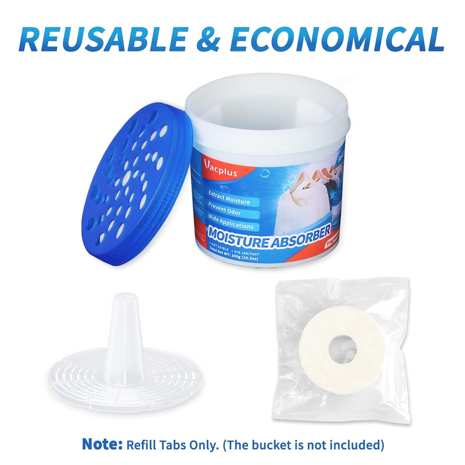 Buy Vacplus Moisture Absorbers, FragranceFree Dehumidifiers for Closet