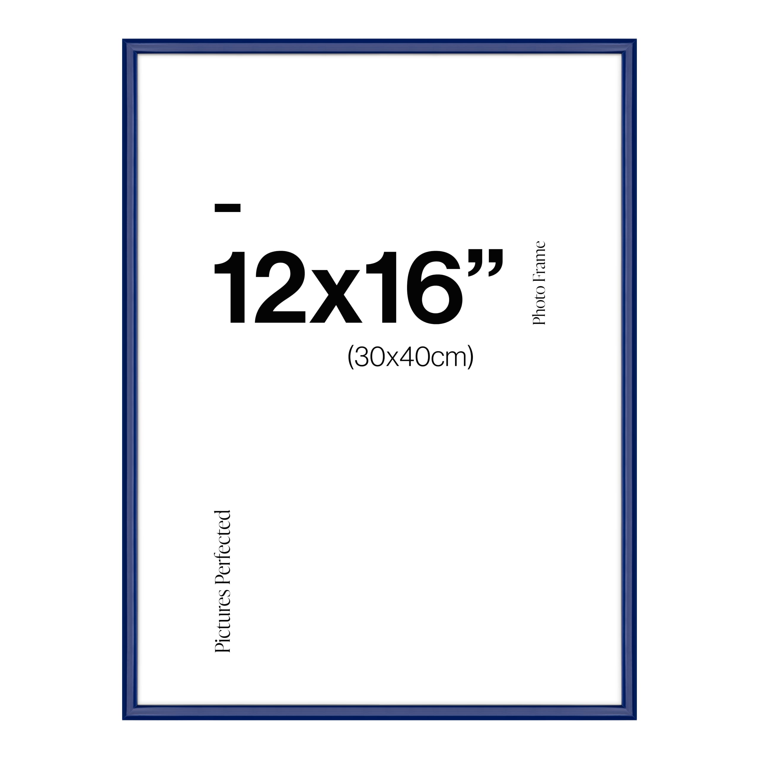 Modern Blue 12x16 Photo Frame for 12x16 (30 x 40cm) Photos or Pictures