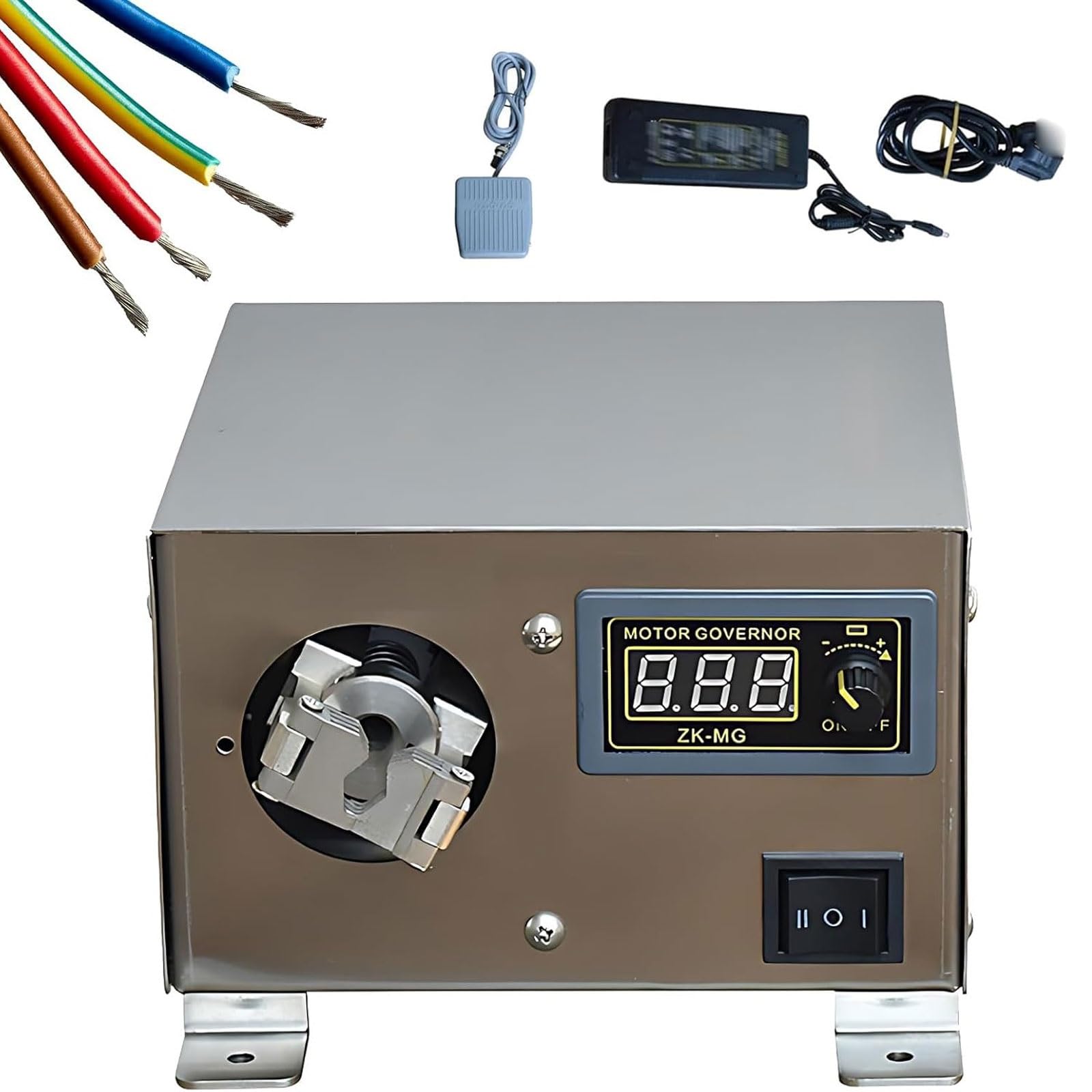 Máquina automática de torsión de cables de 80 W con velocidad ajustable para cables de cobre y blindados, de 5 a 130 mm.