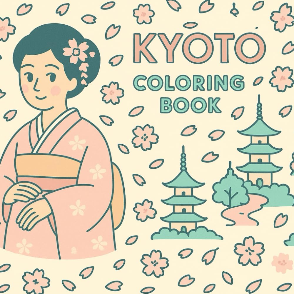 KYOTO Coloring book