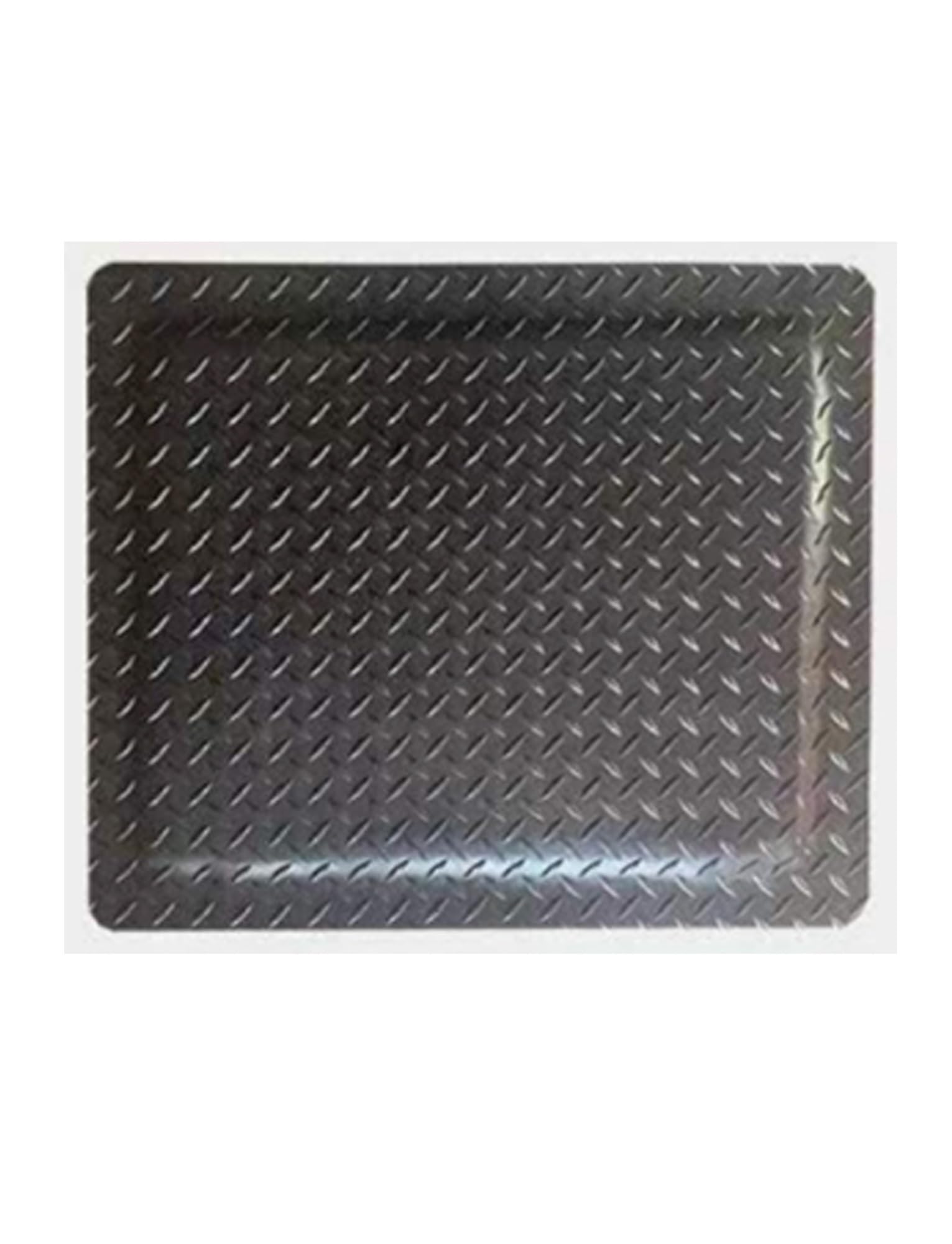Genérico Tapetes antifatiga de 2 cm de Grosor con Superficie de Vinilo de PVC y Esponja de PVC. for Uso Industrial.(Black,20inx12in)