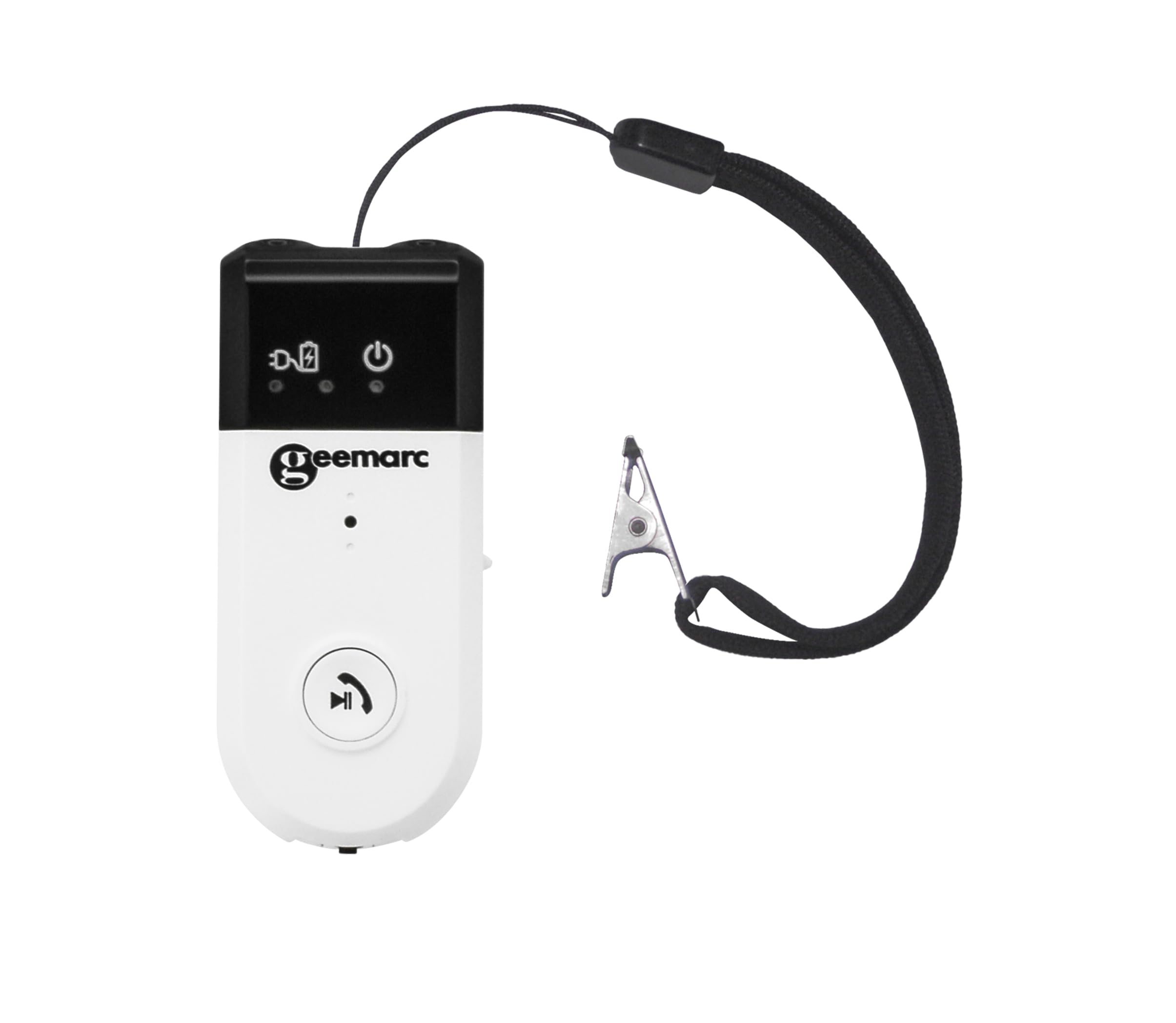 Geemarc IBT10 - Amplificatore audio Bluetooth per TV, computer e cellulari, può servire come kit a mano libera, ideale per persone con problemi di udito, compatibile con gli apparecchi acustici