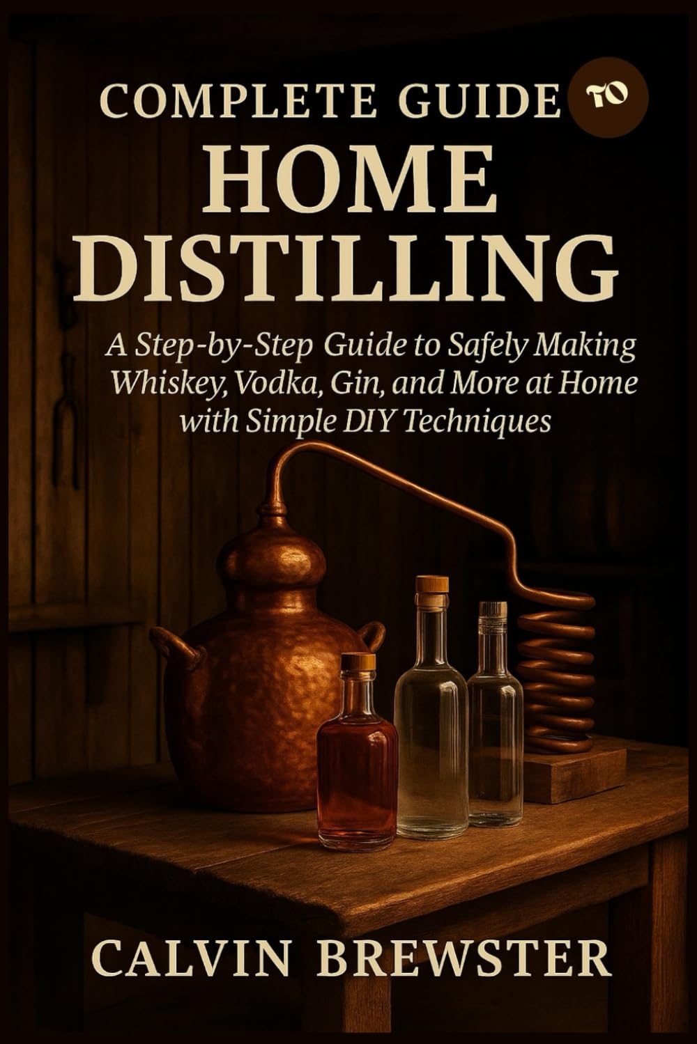 Complete Guide to Home Distilling: A Step-by-Step Guide to Safely Making Whiskey, Vodka, Gin, and More at Home with Simple DIY Techniques