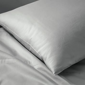 BOLL & BRANCH Signature Hemmed Pillowcase Set, Standard, Shore