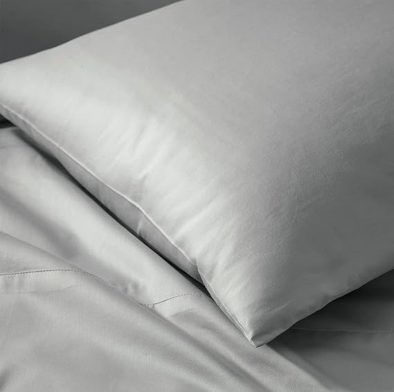 BOLL & BRANCH Signature Hemmed Pillowcase Set, Standard, Shore
