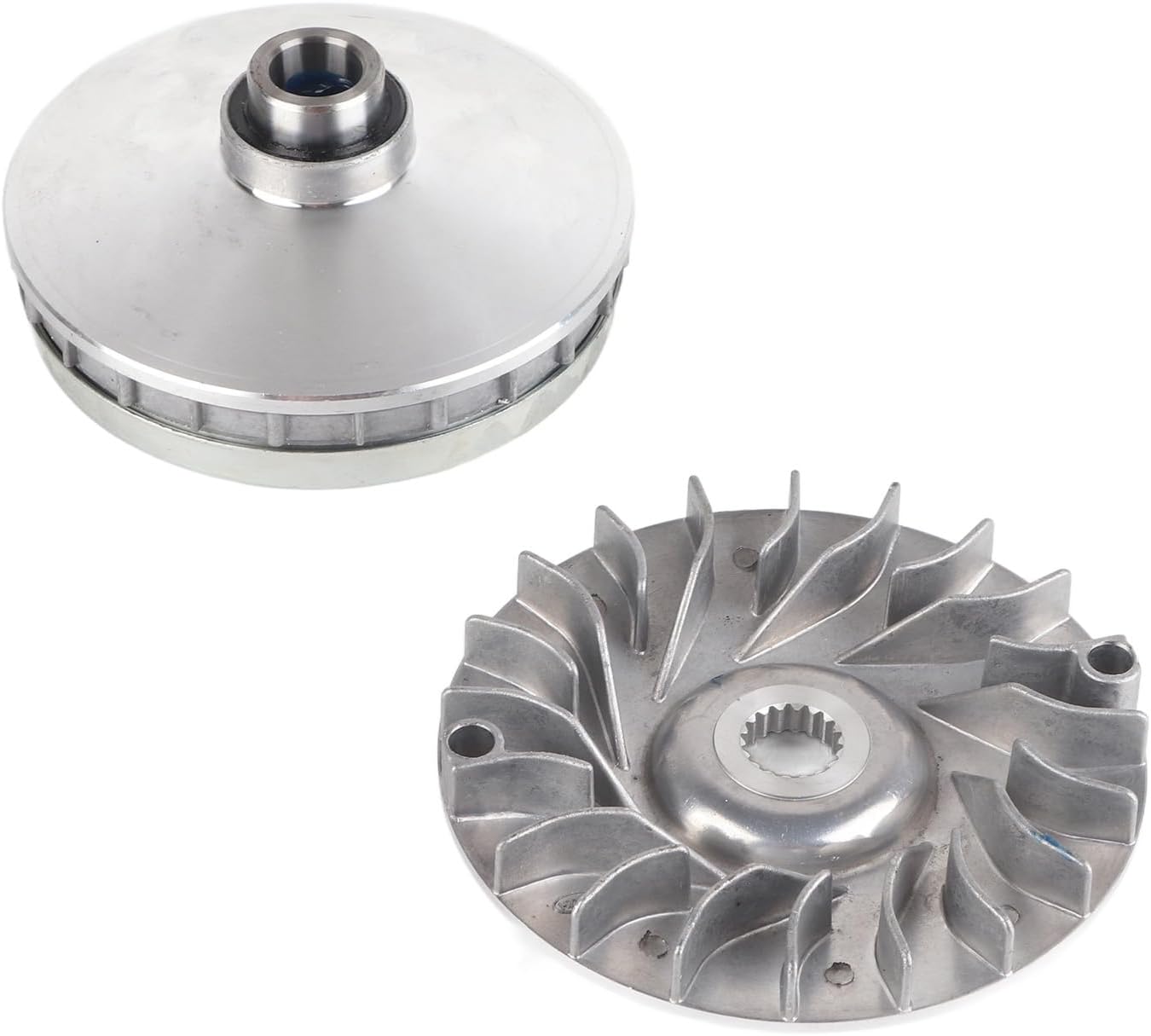 Zestaw Sprzęgła Przedniego Zestawu Variator, Metalowy Stop łatwa Instalacja Przednie Połączenie Sprzęgła Przednie Zestaw Przedniego dla Linhai 250 260 300 Scooter ATV Go Kart