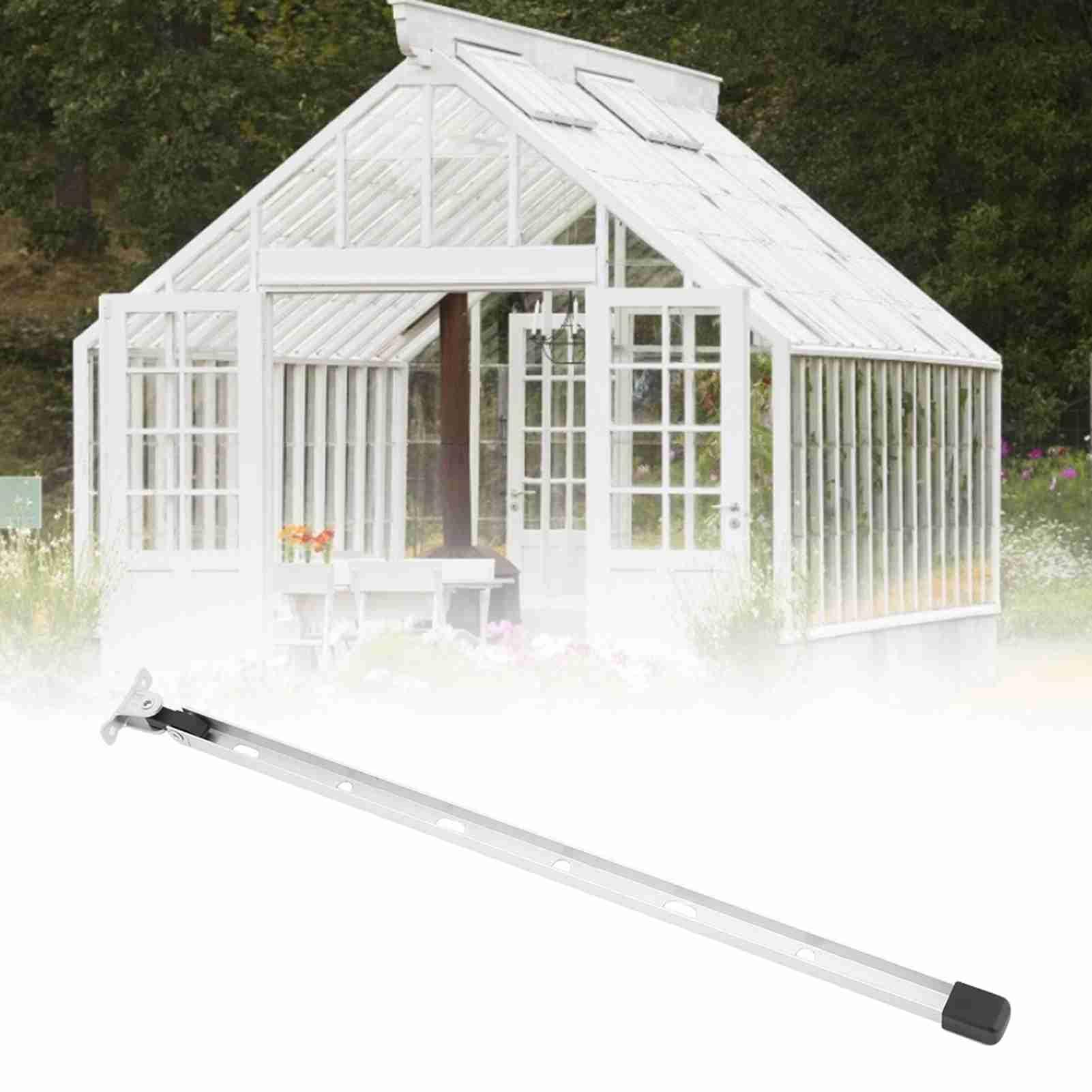 Regun Barre d'ouvre-fenêtre à Effet de Serre, Kit Manuel de séjour de fenêtre de Serre en Aluminium pour Évents de Toit dans Les Greniers, Les Garages ou Les Salles D’Outils