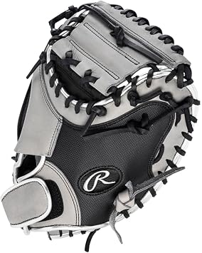 Rawlings Gamer XLE Speed Shell Series Baseball Infield | Catcher | Utility Glove | Mitt | Travel | Youth | 11.5 | 12.25 | 32.5 | Black | Grey | Right | Left