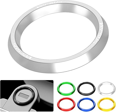 Amazon Cxepi アルミ キーボックスカバー シルバー 適合 Kawasaki Versys 650 17 18 19 キーシリンダーカバー 車 バイク