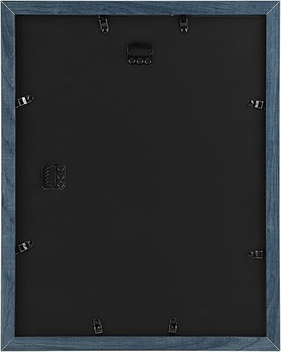 Miniatura 4 de AUEAR, Portarretratos de 11 x 14 pulgadas, para fotos de 8 x 10 pulgadas con paspartú o marco de póster de 11 x 14 pulgadas, marco de fotos de pared