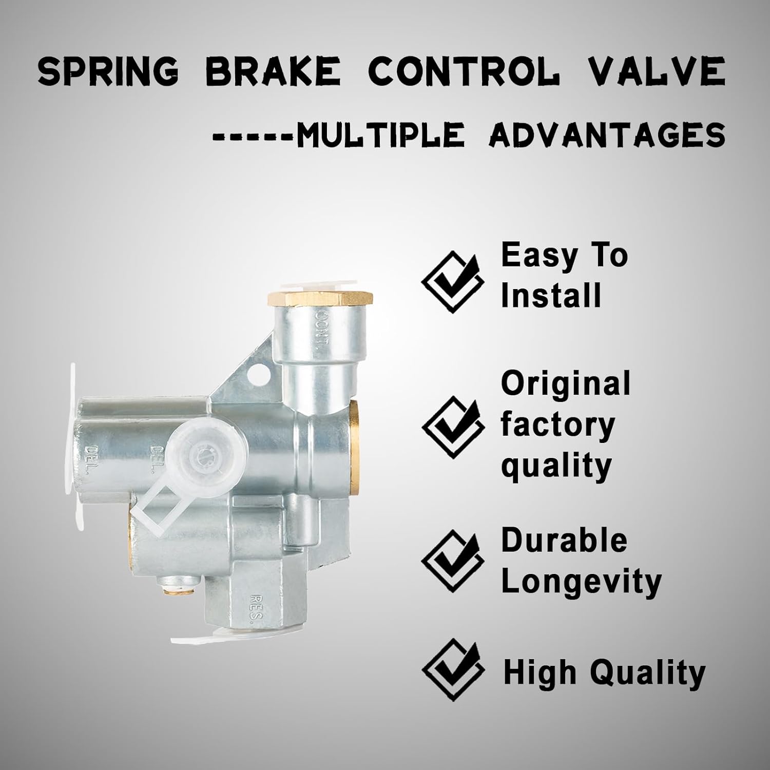 110800 Replaces 110800 Spring Brake Control Valve W/Hole Replaces Sealco 170.110800