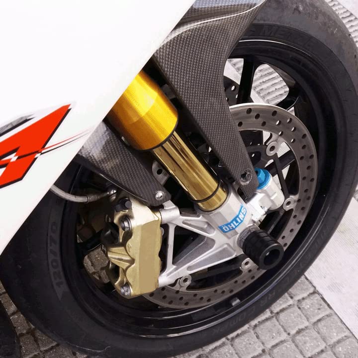 Protector de horquilla Aprilia RSV4 2010-2020 anticaídas negro