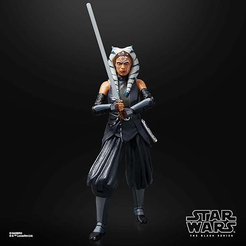 Miniatura 8 de STAR WARS The Black Series Ahsoka Tano, figuras de acción de Ahsoka de 6 pulgadas, a partir de 4 años