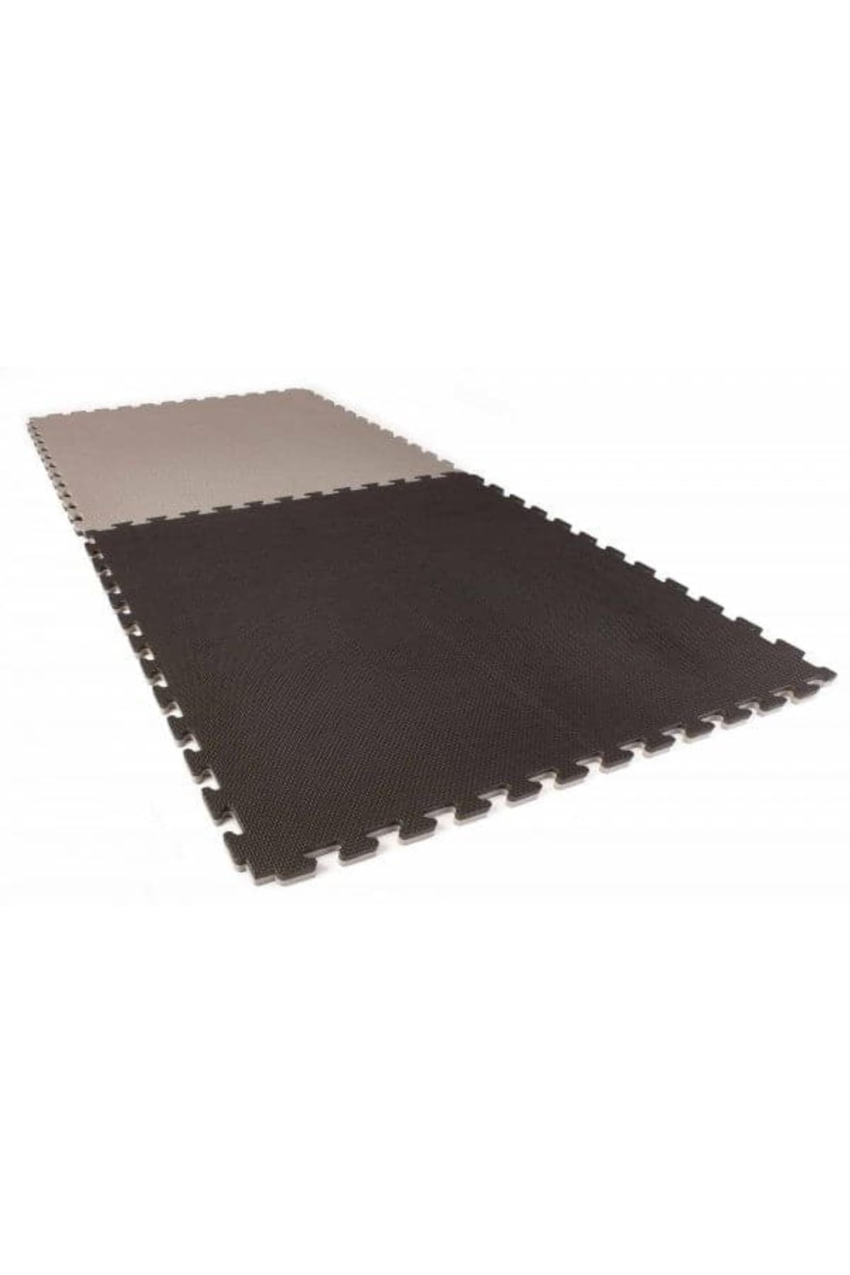 Tatami Puzzle 100x100x4 cm Set 10 Pezzi Nero/Grigio | Pavimento Palestra Antitrauma per MMA, Judo e Arti Marziali