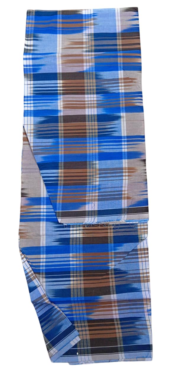 gopal lungi co. Men's Top powerloom Pure Cotton Unstitched Lungi(Fancy kattari) 2.10mtr-picture-10