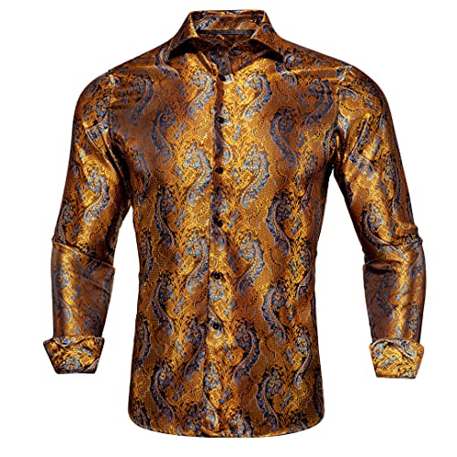 Chemise en soie jacquard homme coupe ajustee Cy-1005 pour un mariage elegant