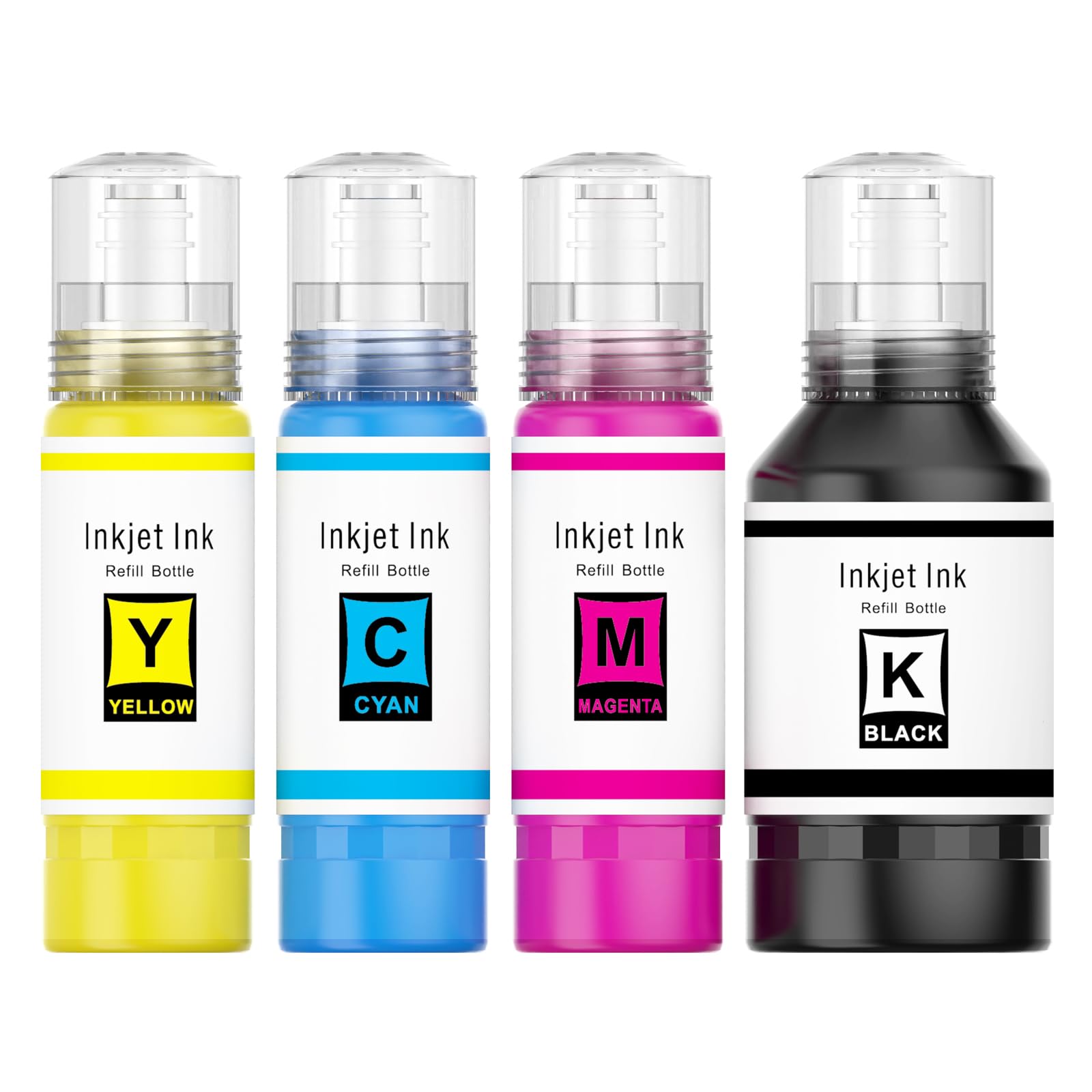INK4U 102 104 Inchiostro Compatibile con Epson 102 o 104 Cartucce d'inchiostro, per EcoTank Stampanti ET-2810 ET-2815 ET-2820 ET-2821 ET-2830 ET-2840 ET-2850 ET-3850 ET-4850 ET-1810 ET-15000