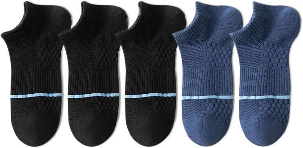 Men's Boat Socks with Boneless Anti Drop Heel and Invisible