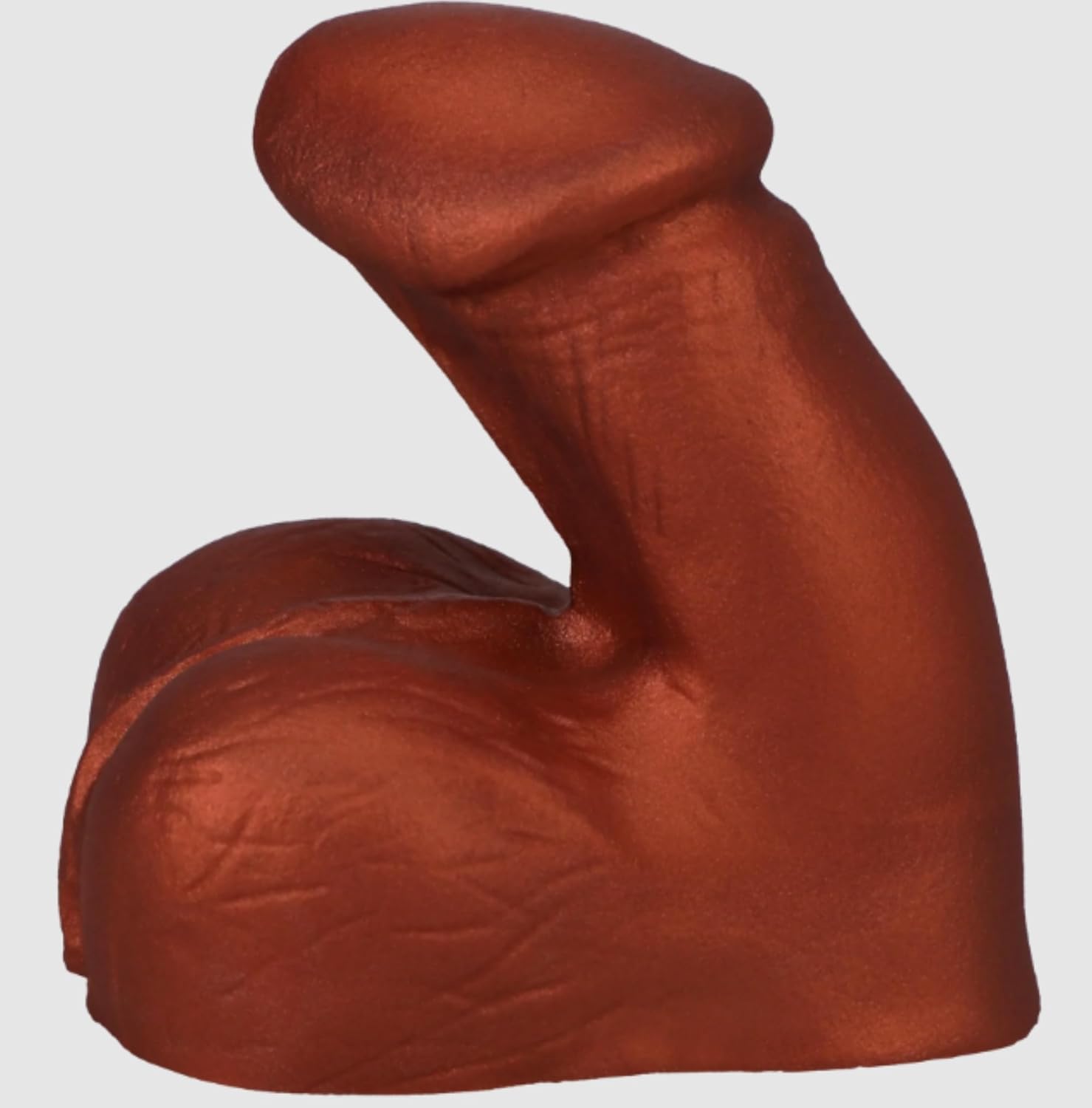 Tantus On The Go Packer - 100% Ultra-Premium Soft Silicone for Comfort and Authenticity - Realistic Bulge, Natural Feel for Trans, LGBTQ, Adult Female to Male Transgender - Copper