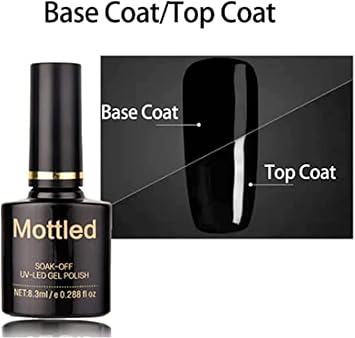 Instant Nail Repair Protect Gel, Mottled Nail Repair Gel, Split Nail Repair, Quickly Nail Repair Adding Nice Shine, Instant Repair, Durable protection (Base Coat)