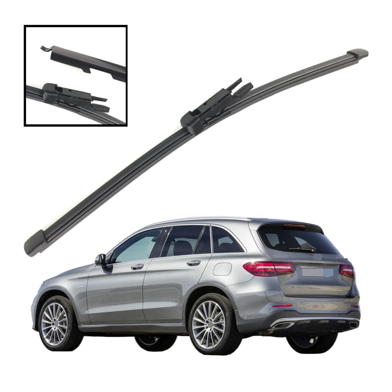tergicristallo posteriore Per Benz Per GLC Classe X253 C253 2015 2016 2017 2018-2023 2 "Parabrezza Posteriore Parabrezza Rondella Spazzole Tergicristallo