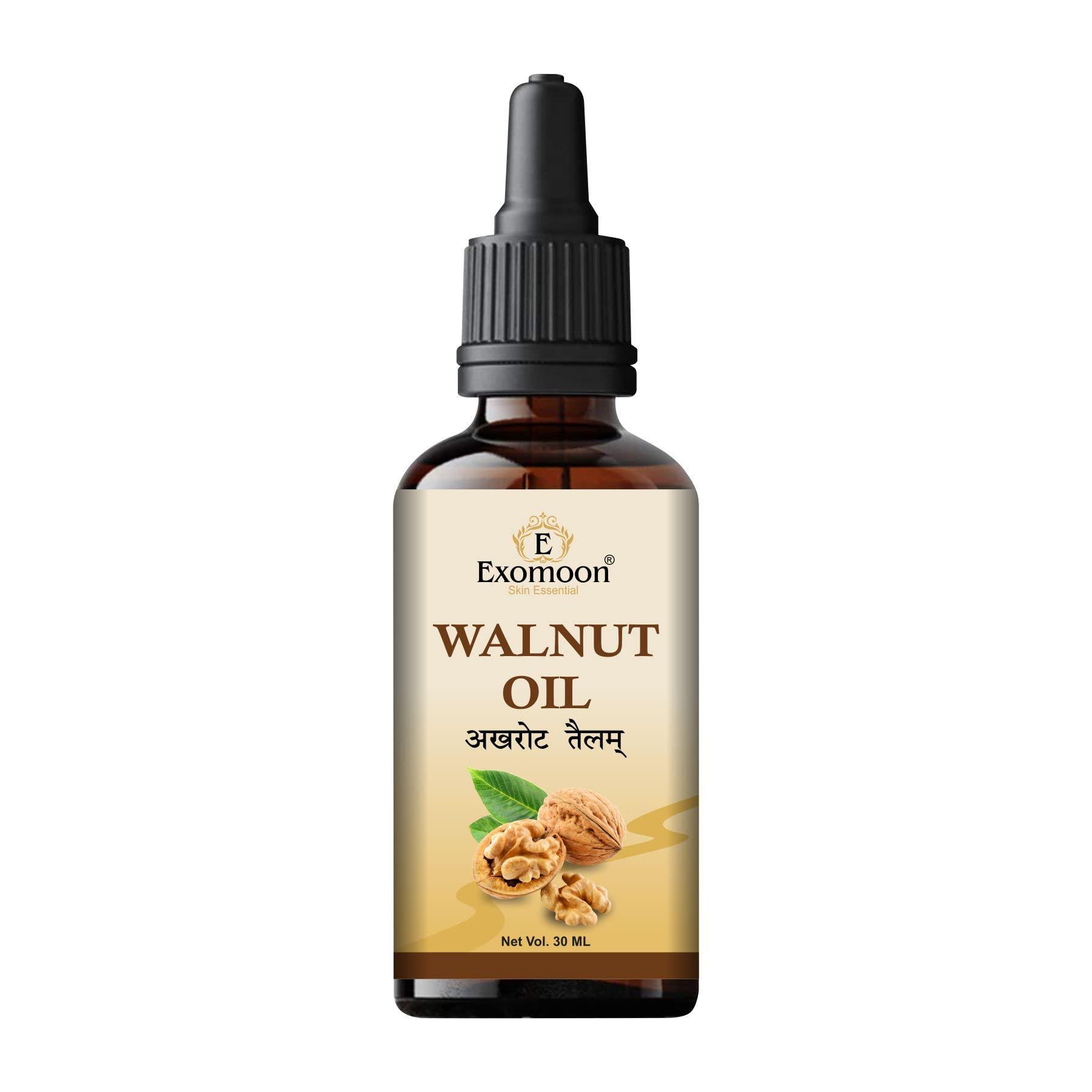 Exomoon The Original Thyroid Walnut Oil, 30ml - Cold Pressed, Pure & Natural - for Massage and Aromatherapy (Pack of 1)-image-18