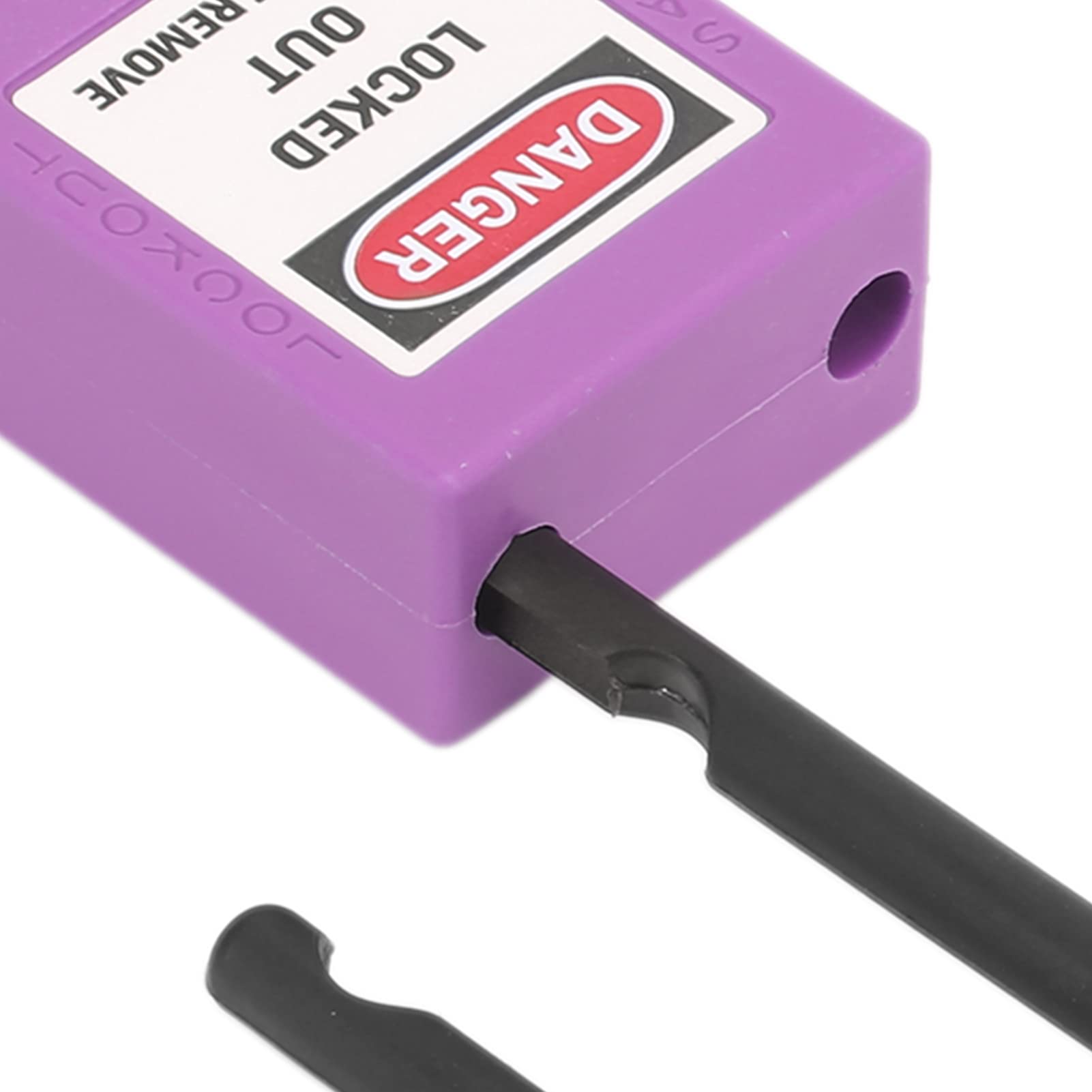 Cocoarm Juego de 10 Candados de Seguridad con Aislamiento de Ingeniería, Bloqueo de Seguridad de 38 Mm/1,5 Pulgadas, para Aplicaciones de Bloqueo en Interiores y Exteriores (PURPLE)