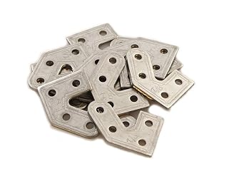 45 Degree Brackets Pack of 12 Designed for MakerBeam 10x10mm in Diameter.