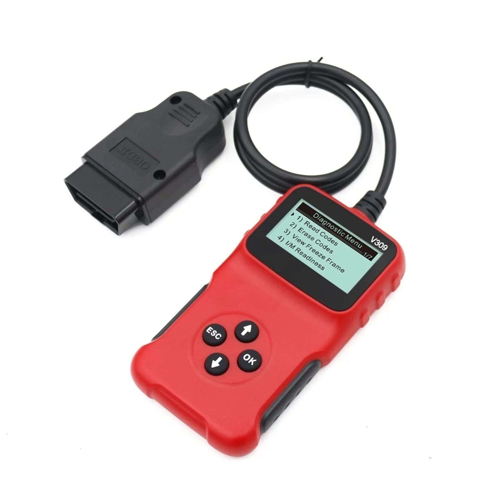 V309 Car Auto Fault Diagnostic Scanner OBD OBD2 ELM - 327 Czytnik Kodów Check Tool