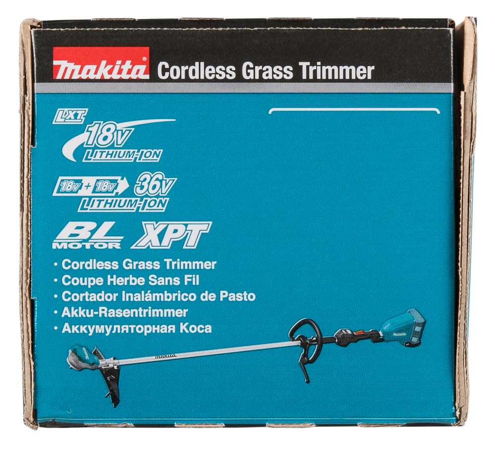 Makita DUR368LZ brush cutter/string trimmer 35 cm Battery Black Blue
