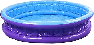 VFM - 6ft large Family Paddling Pool, Garden Paddling Pools, Blue Large Family Pool, Large Paddling Pool for Kids, Garden Toys, Garden Pool, Paddling Pools for Toddlers, Summer Pool,