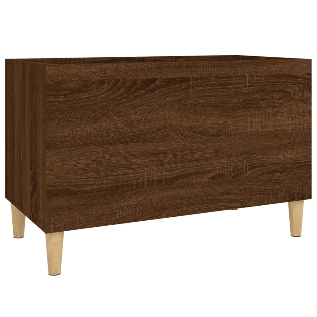 Support tourne-disque en bois buffet vintage pour salon cosy