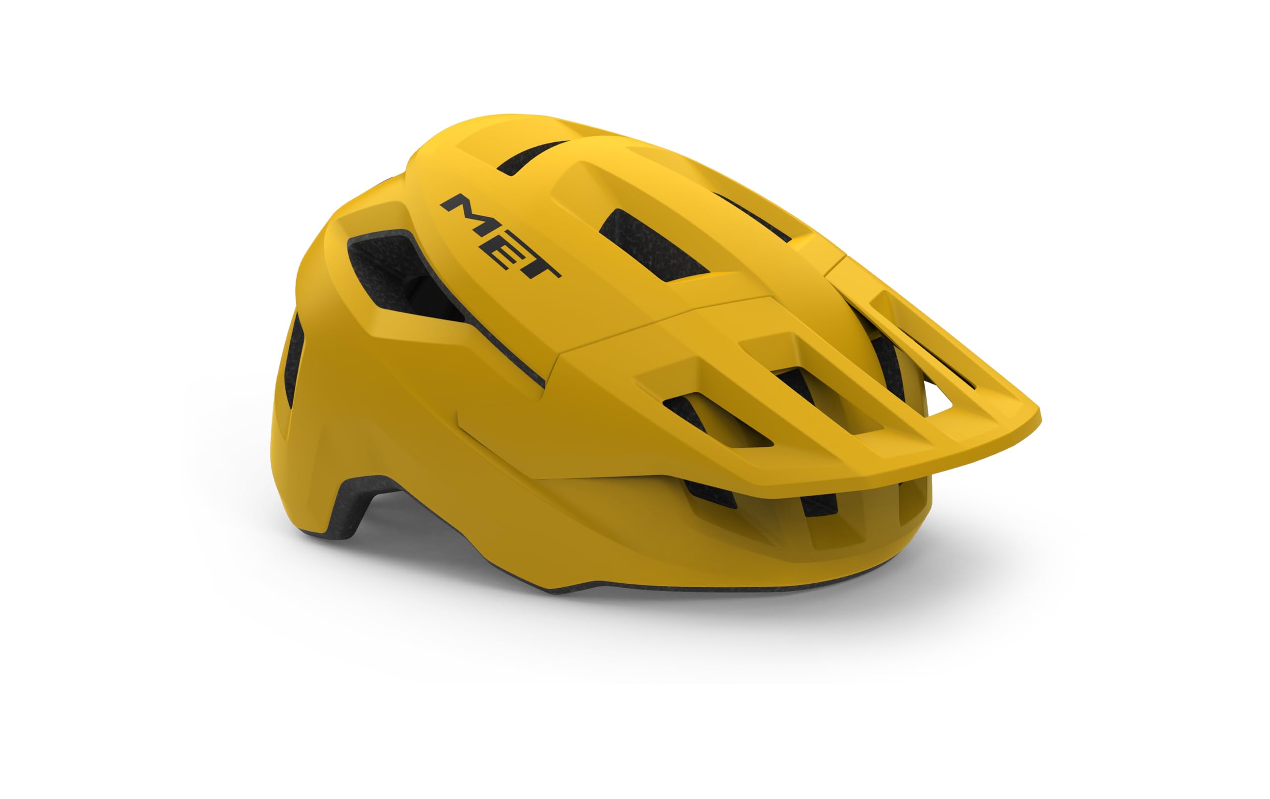 MET Shelter MIPS MTB Cycling Helmet, Burned Yellow Matt, Size 56-58cm