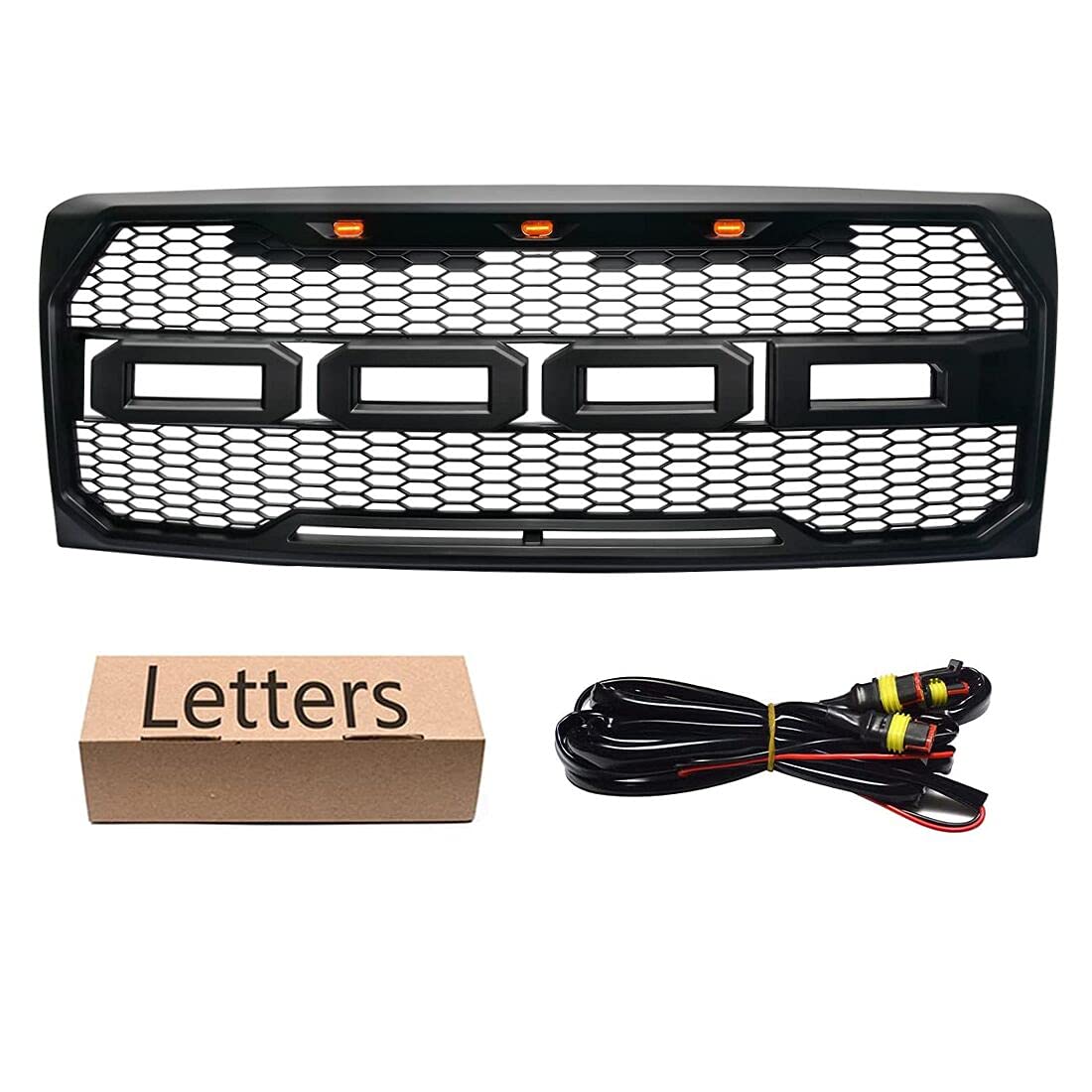 Buy Matte Black Front Grill for F150 20092014, Raptor Style Grille