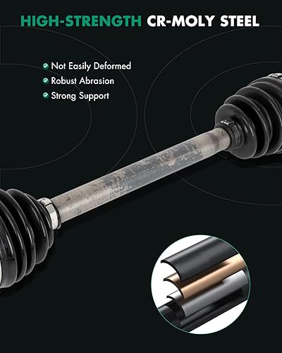 Miniatura 7 de SCITOO Conjunto de eje de eje CV delantero izquierdo derecho ajuste 2001-2007 para Toyota para para Sequoia 2000-2006 para Toyota para Tundra 66-5194