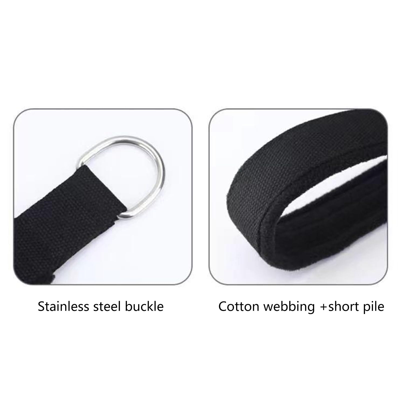 2 cinghie regolabili per Pilates Strumenti di allenamento Piedi Maniglia Cinghie Cinghie di Allenamento Banda Pilates Reformer Accessori Cinture Fasce Regolabile