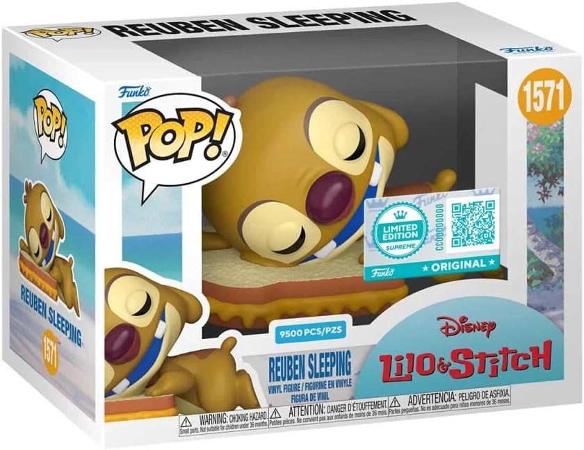 Funko Lilo and Stitch Reuben Sleeping Exclusive Vinyl Figure LE 9500 1571