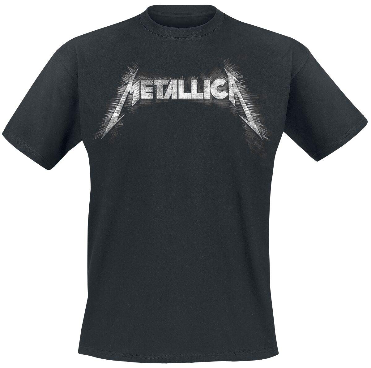 Metallica 'Spiked' (Schwarz) T-Shirt