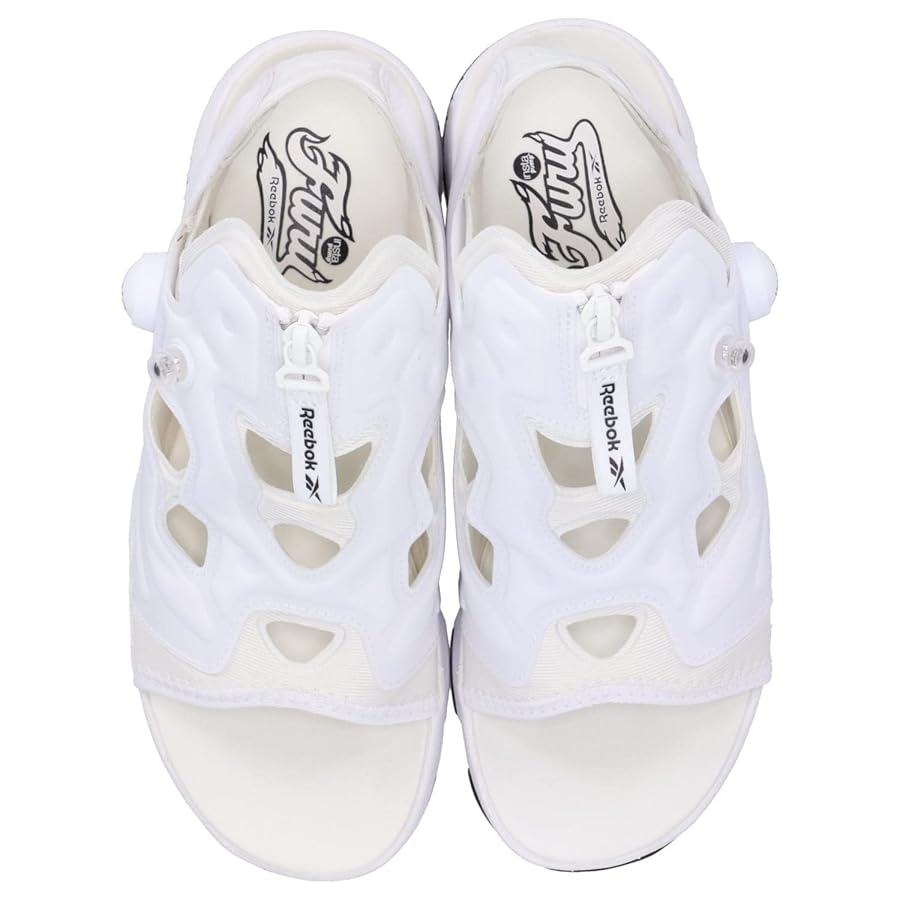 未使用品　リーボック インスタポンプフューリー　サンダル　27cm ホワイト REEBOK INSTAPUMP FURY SANDAL ZIP 